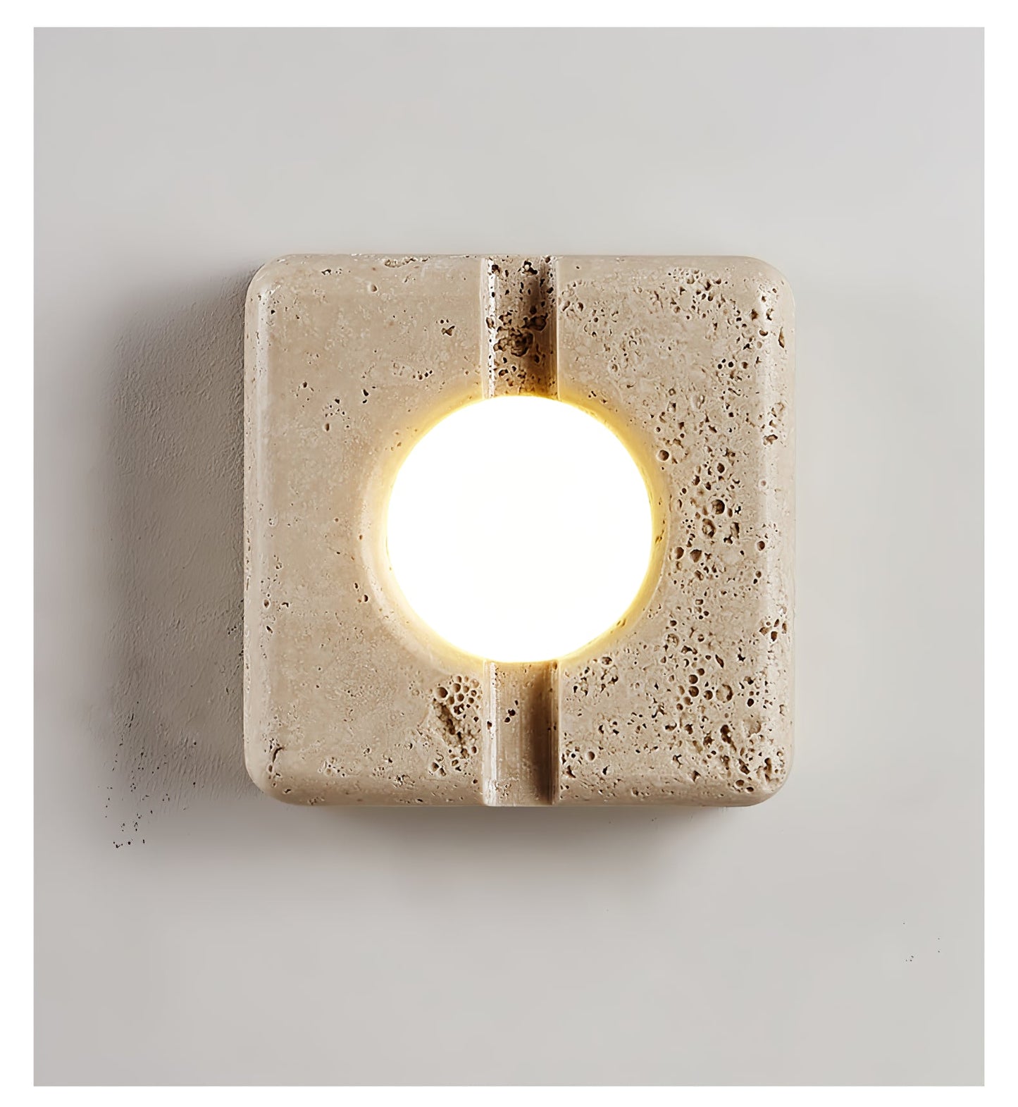 Nora Travertine Wall Light