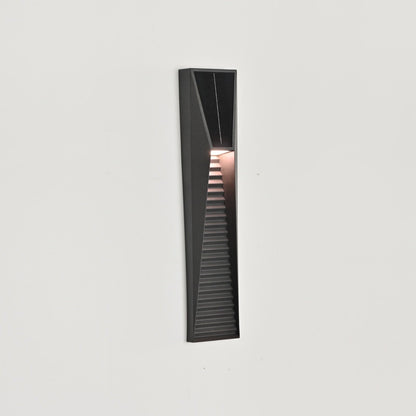 Obsidian Path Solar Outdoor Wall Light