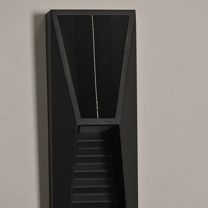 Obsidian Path Solar Outdoor Wall Light