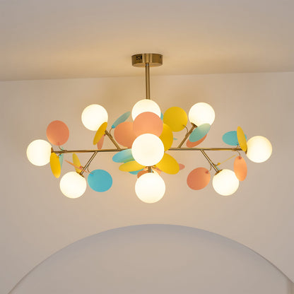 Off White Tree Chandelier