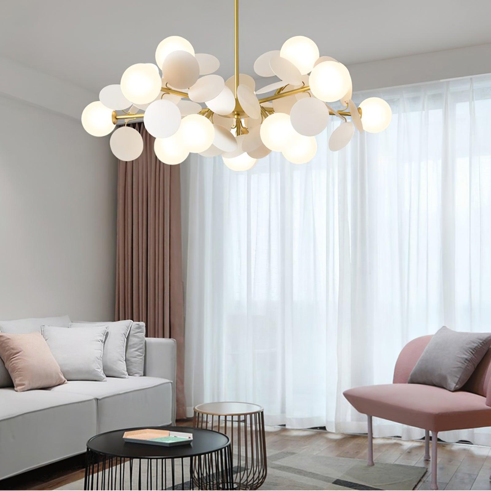 Off White Tree Chandelier