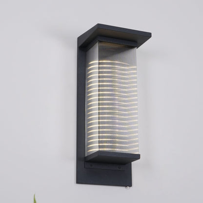 Oleron Box Outdoor Solar Wall Lamp
