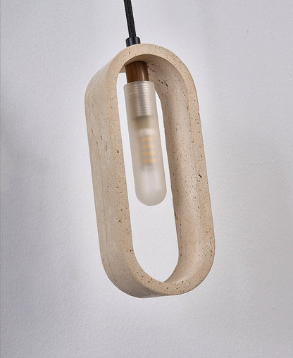 Onda Travertine Pendant Light