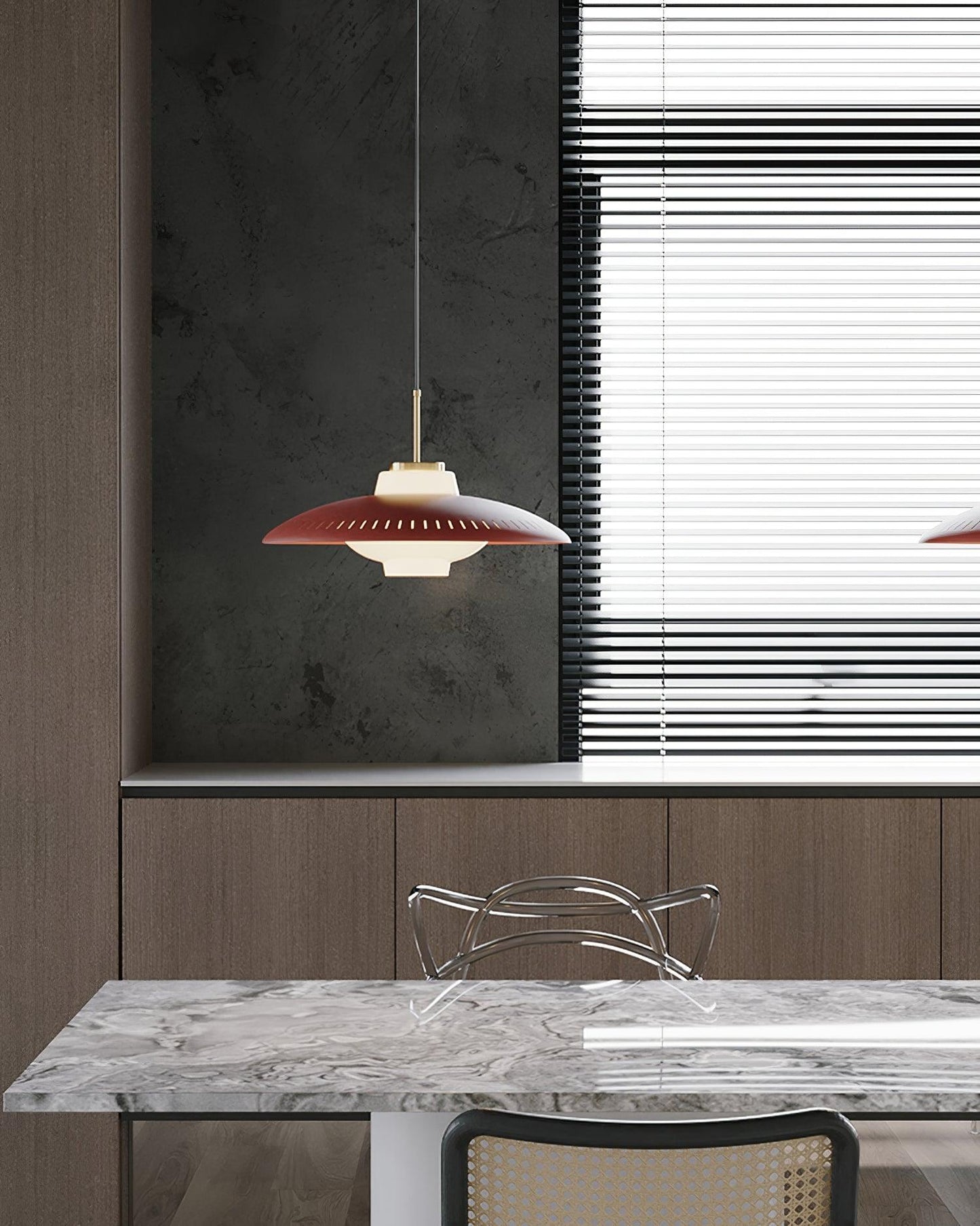 Opal Shade Pendant Lamp