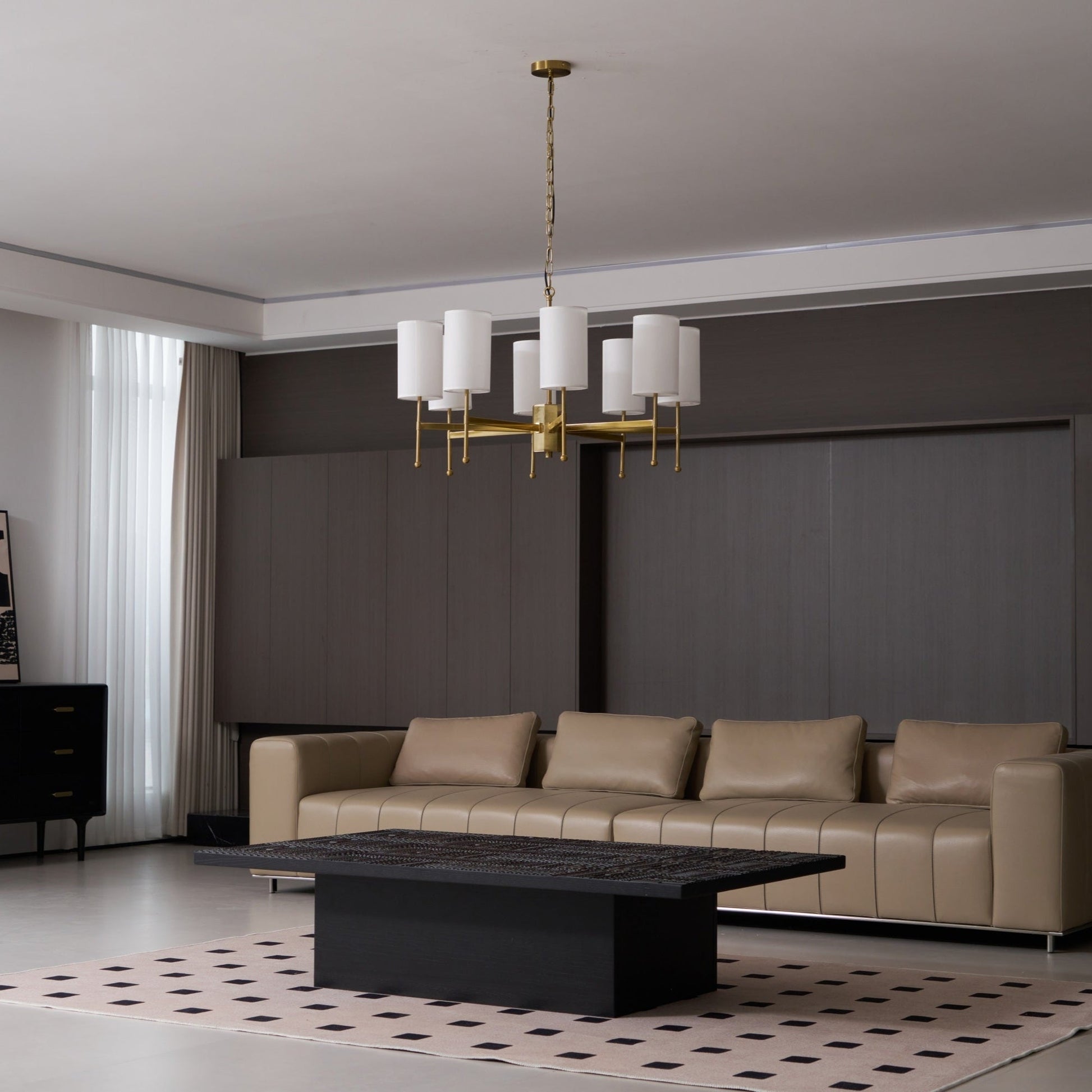 Brilliancess Brass Chandelier