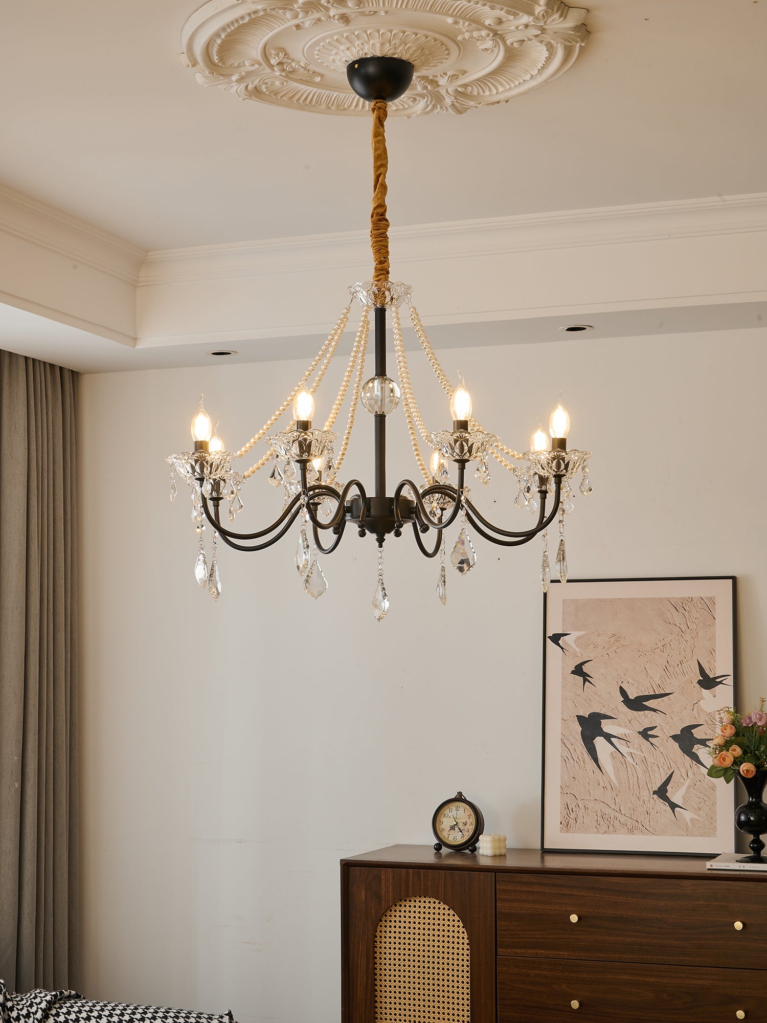 Opulence Crystal Chandelier