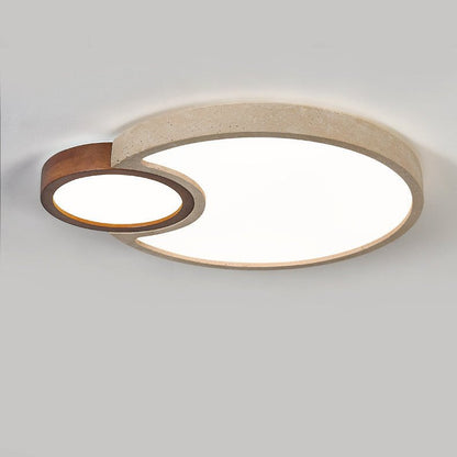 Orba Travertine Ceiling Light