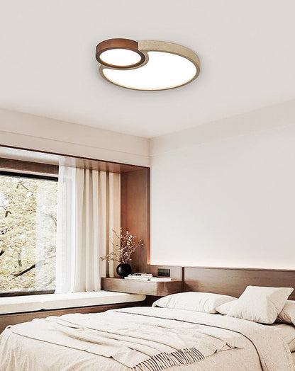 Orba Travertine Ceiling Light