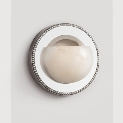 Orbit Pearl Alabaster Wall Light