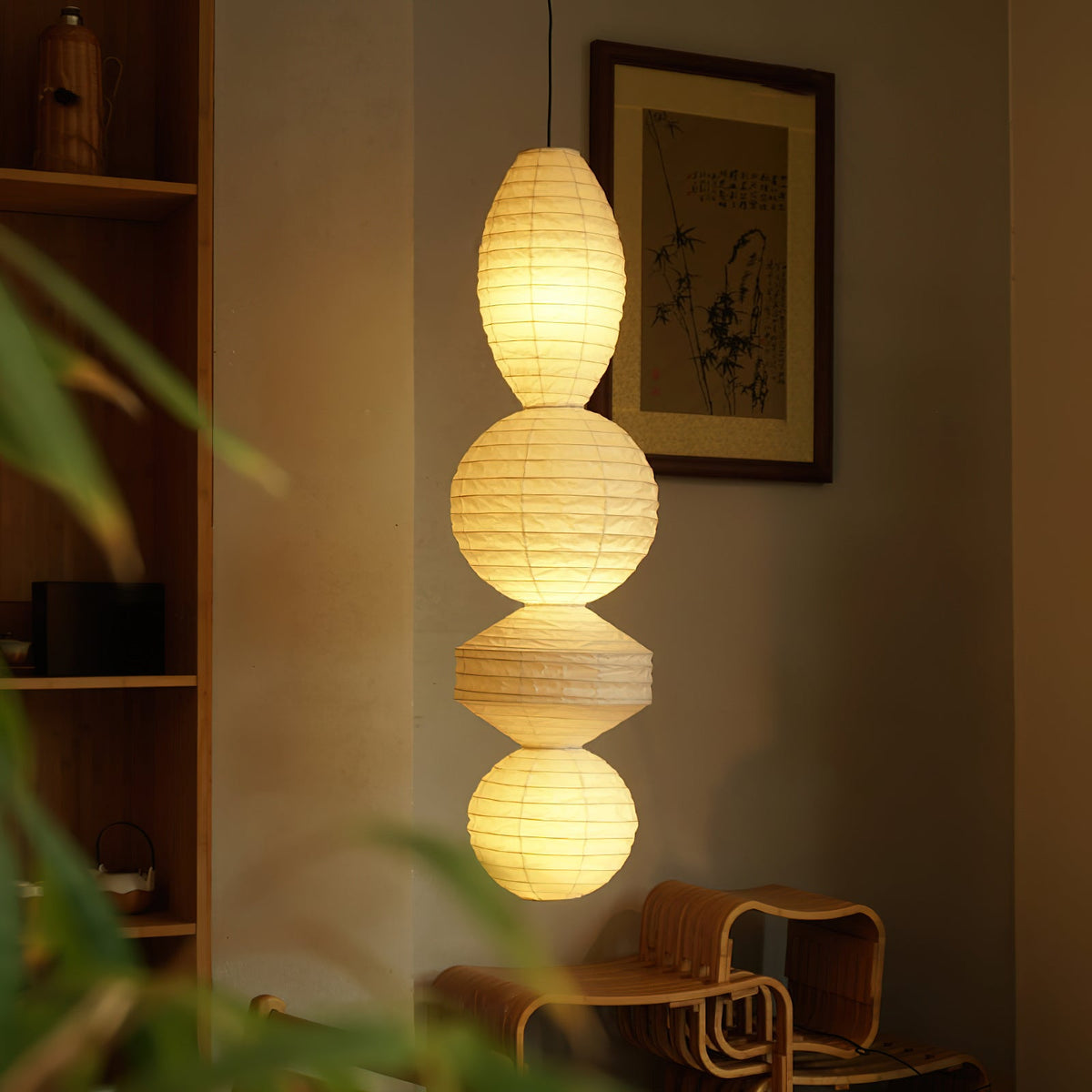 Ori Lantern Series Swag Pendant Lamp