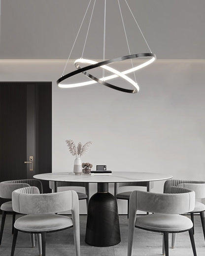 Orrery Rings Chandelier