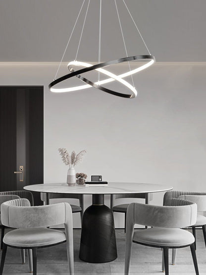 Orrery Rings Chandelier
