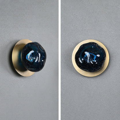 Orrin Molten Glass Wall Light