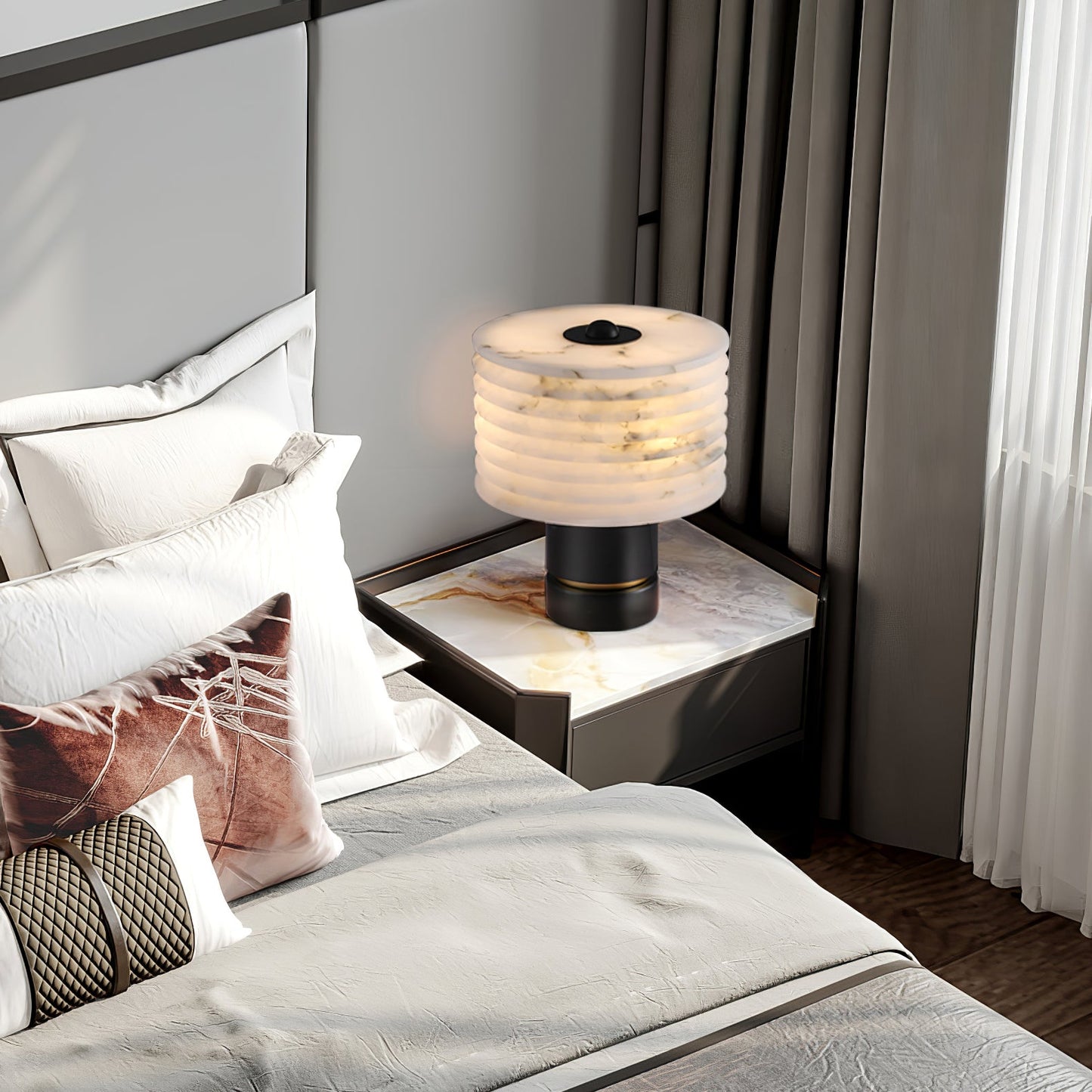 Outela Alabaster Table Lamp