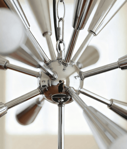 Orvian Chrome Chandelier