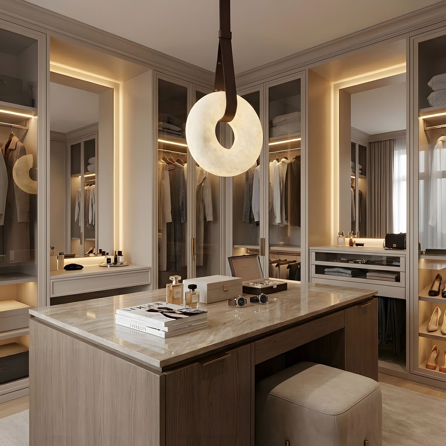 Oslo Alabaster Pendant Light A
