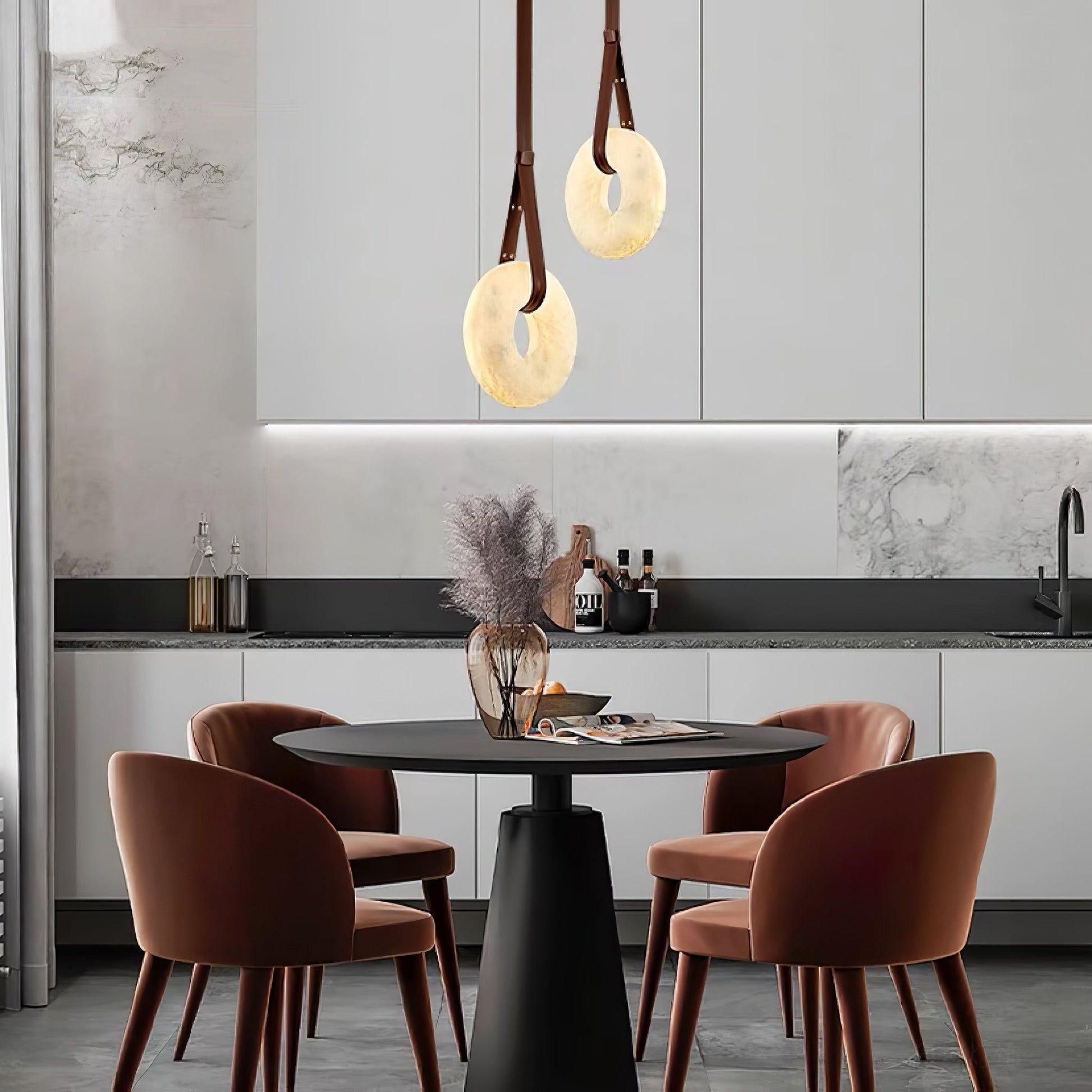 Oslo Alabaster Pendant Light A