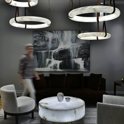 Oslo Alabaster Pendant Light A