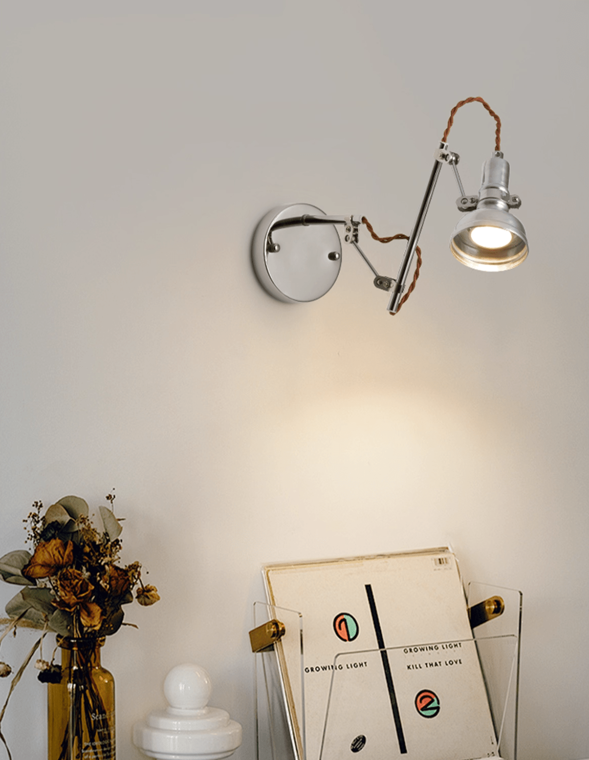Otto Crane Wall Lamp