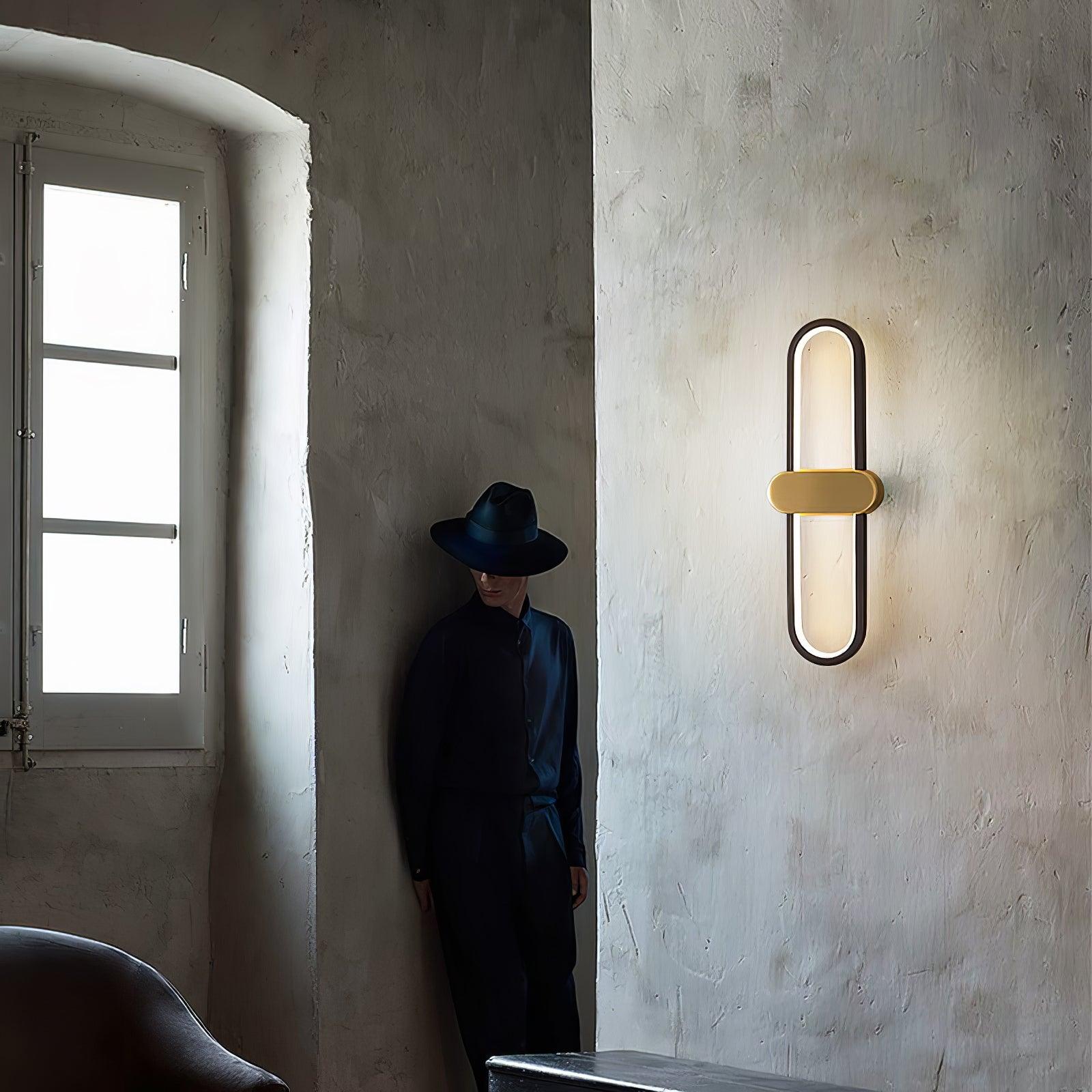 Oval LED Wall Lamp