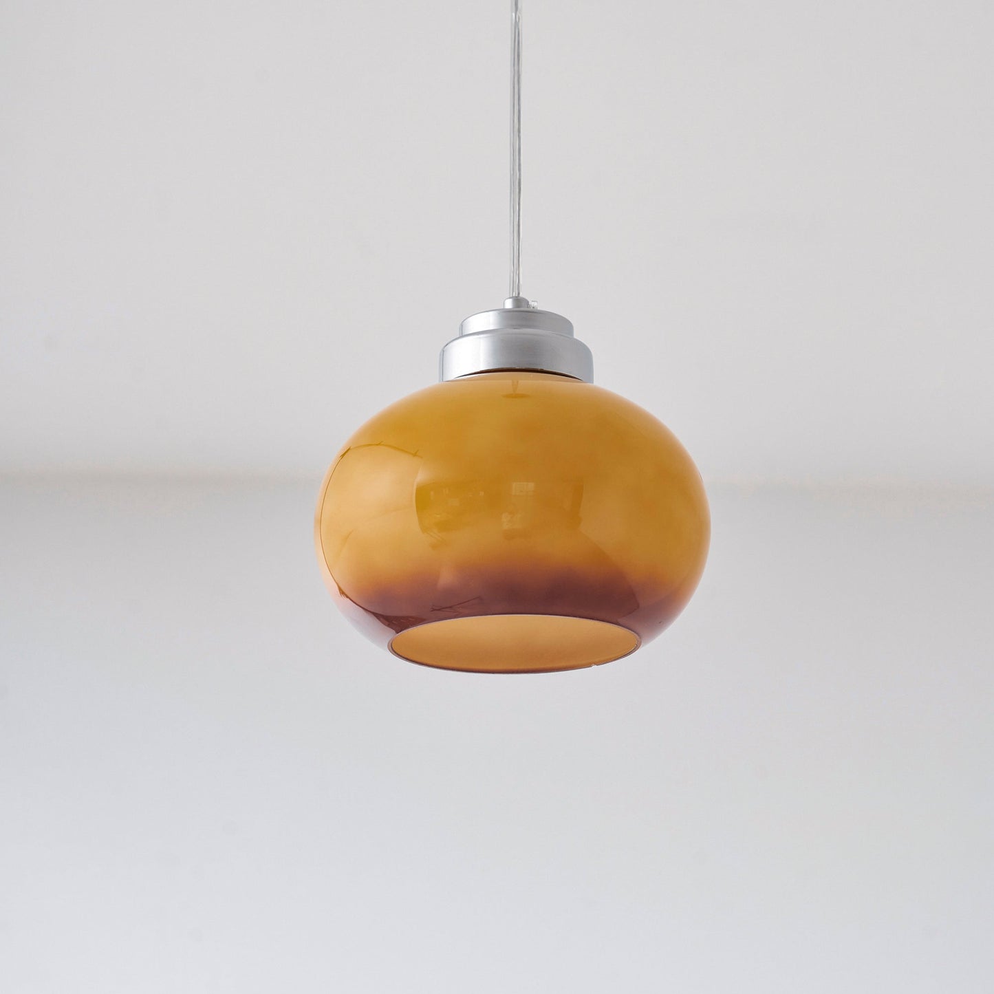 Oval Persimmon Pendant Light