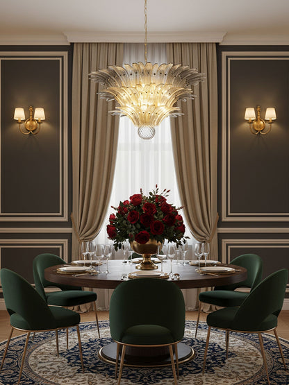 Palm Grove Murano Chandelier