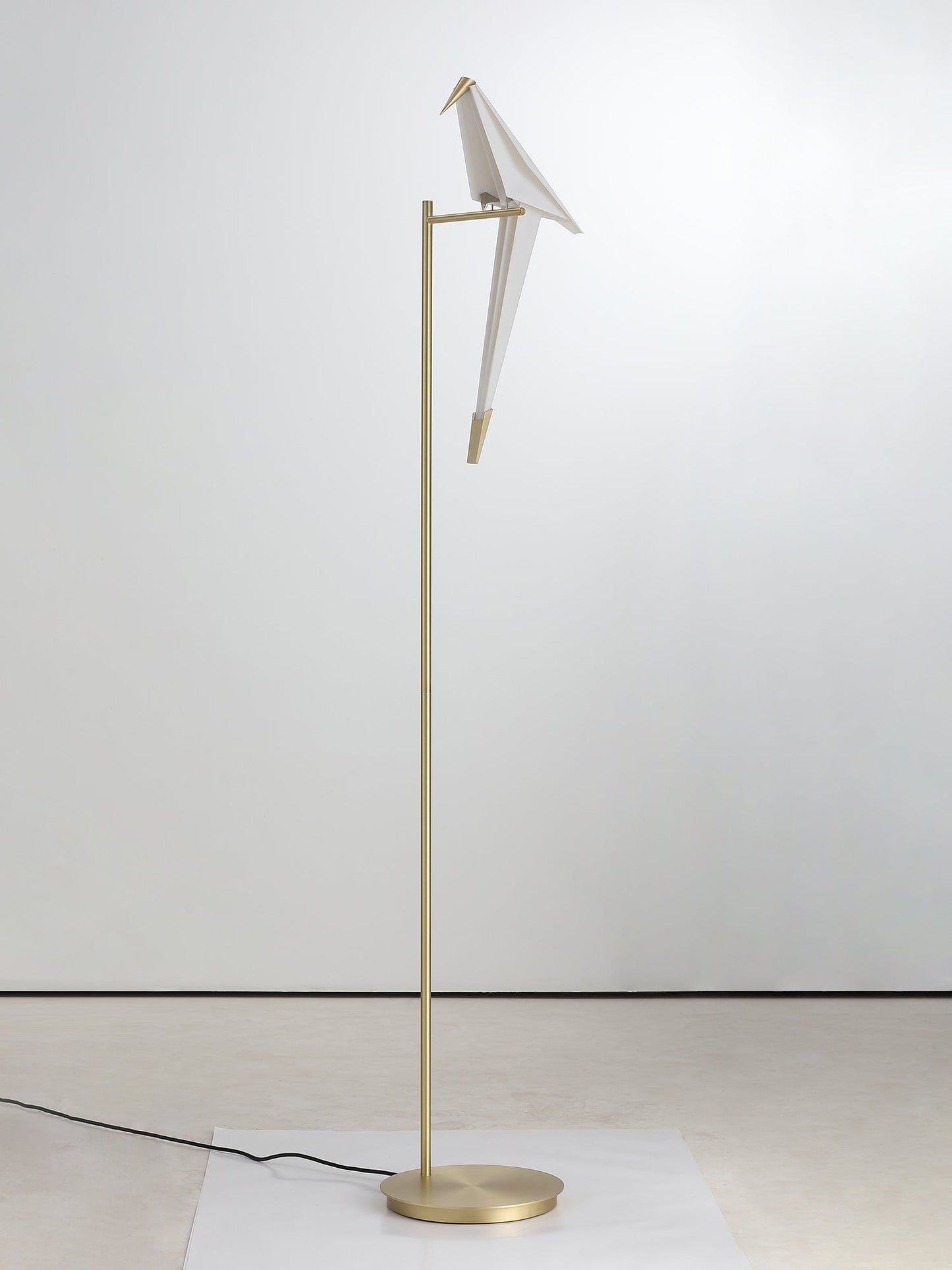 Paper Crane Bird Floor Lamp