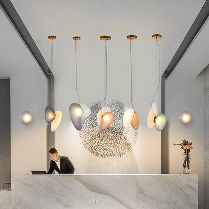 Translucent Frosted Glass Pendant Light
