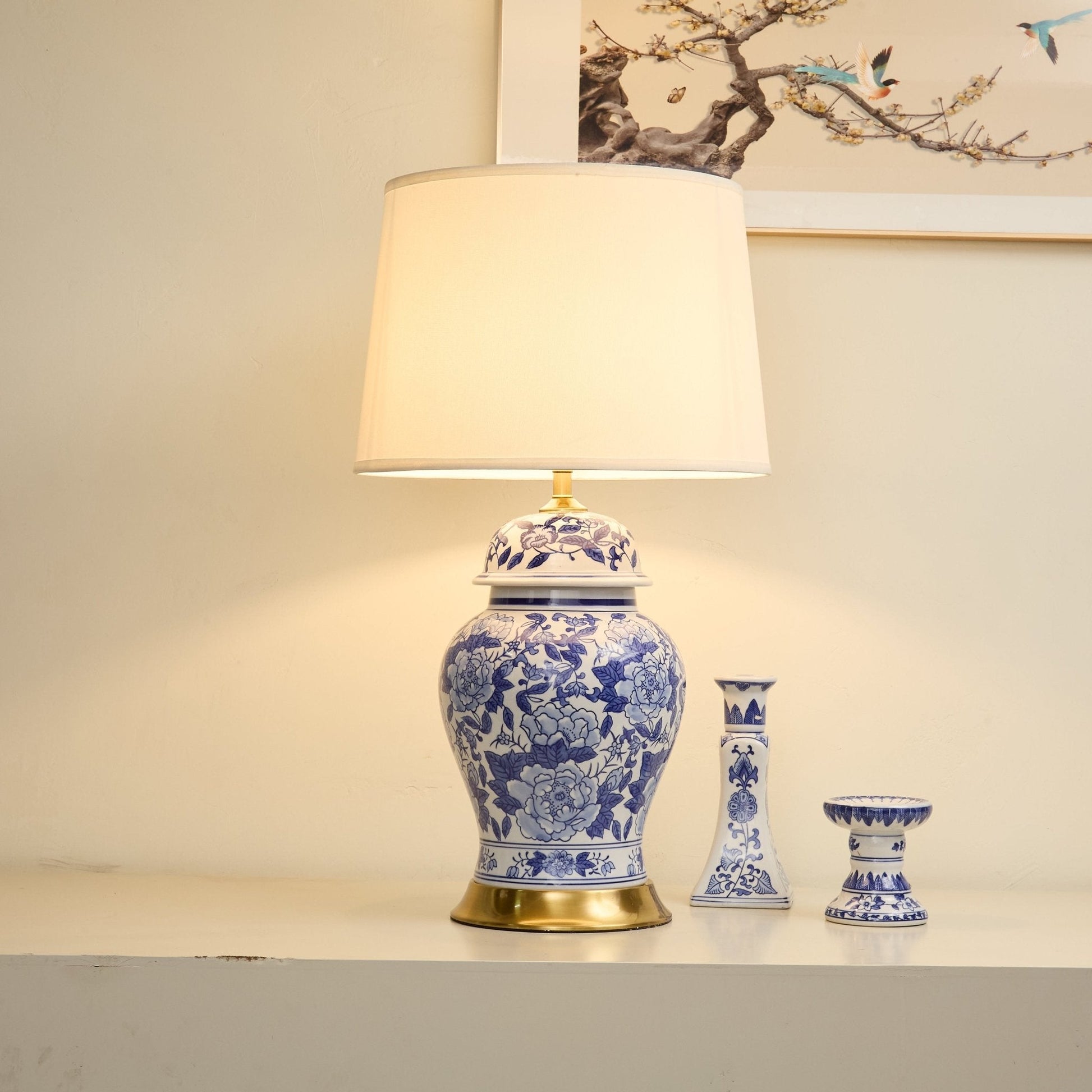Peony Jar Table Lamp