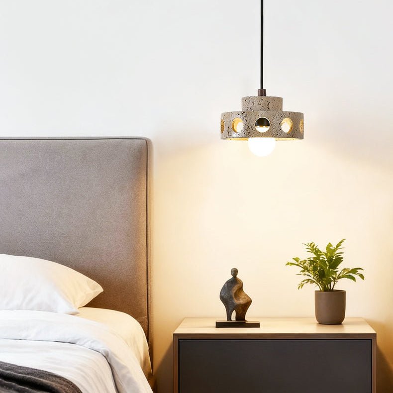 Perfora Travertine Pendant Lamp