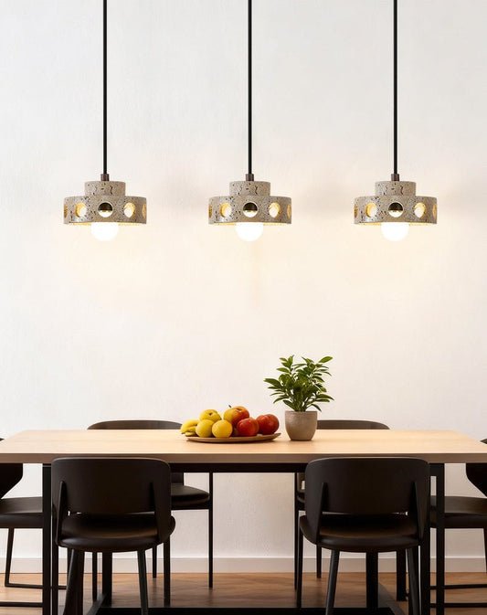 Perfora Travertine Pendant Lamp