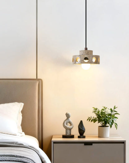 Perfora Travertine Pendant Lamp