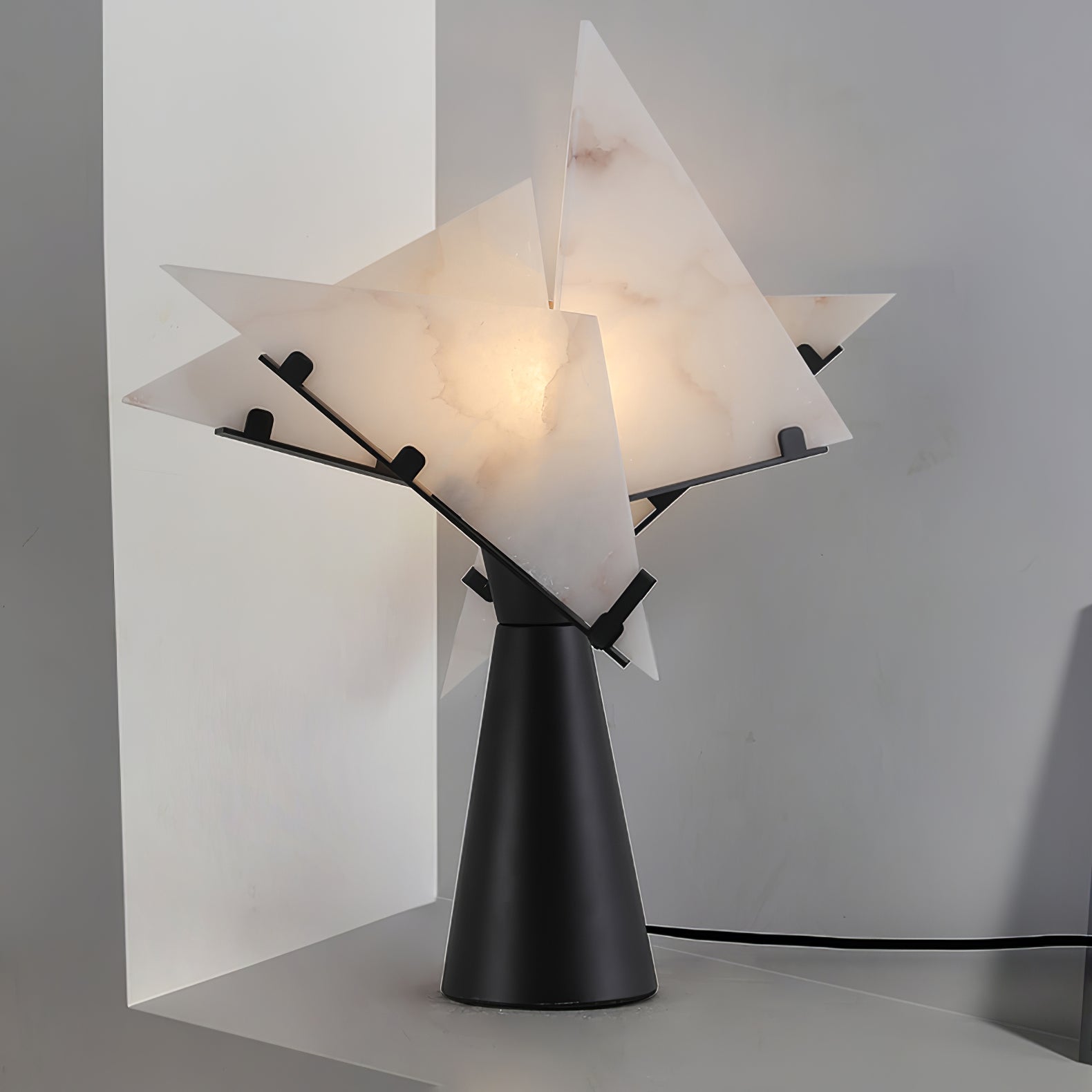 Pierre Chareau Alabaster Table Lamp