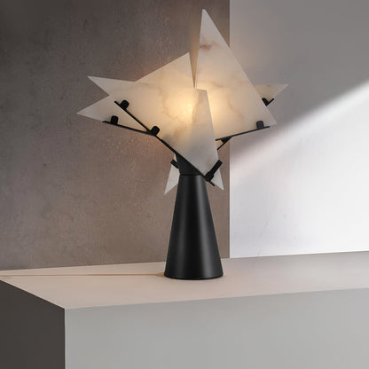 Pierre Chareau Alabaster Table Lamp
