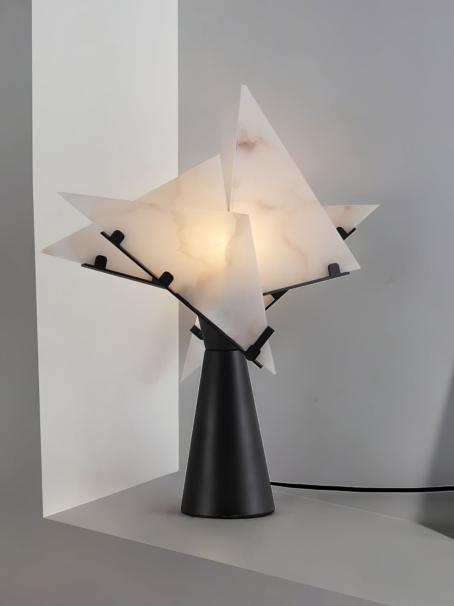 Pierre Chareau Alabaster Table Lamp
