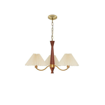 Pleated Chandelier