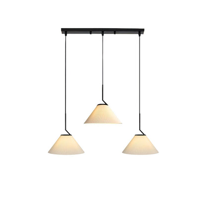 Pleated Skirt Pendant Light