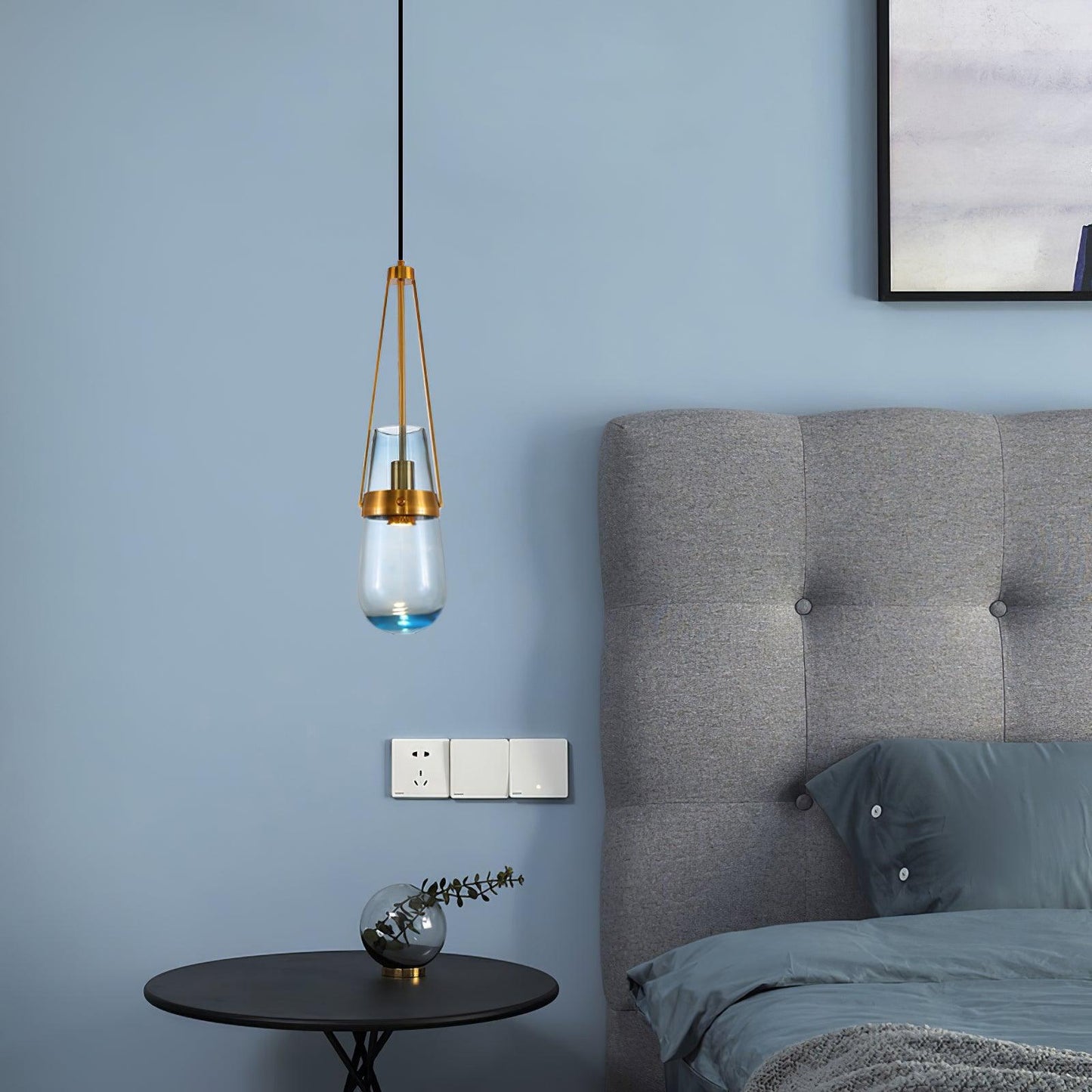 Poble Glass Pendant Light