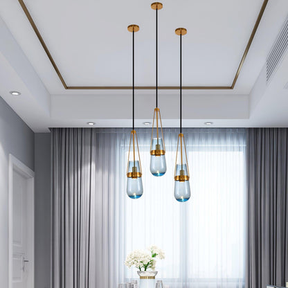 Poble Glass Pendant Light