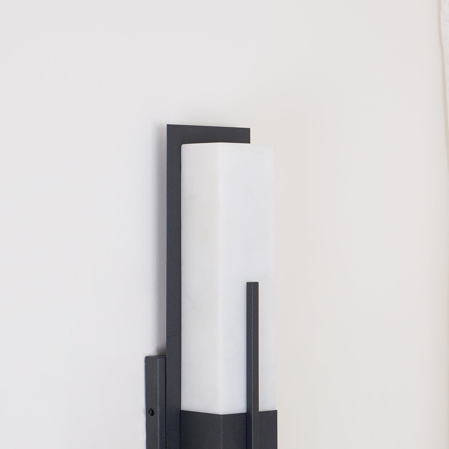 Possini Outdoor Alabaster Wall Light
