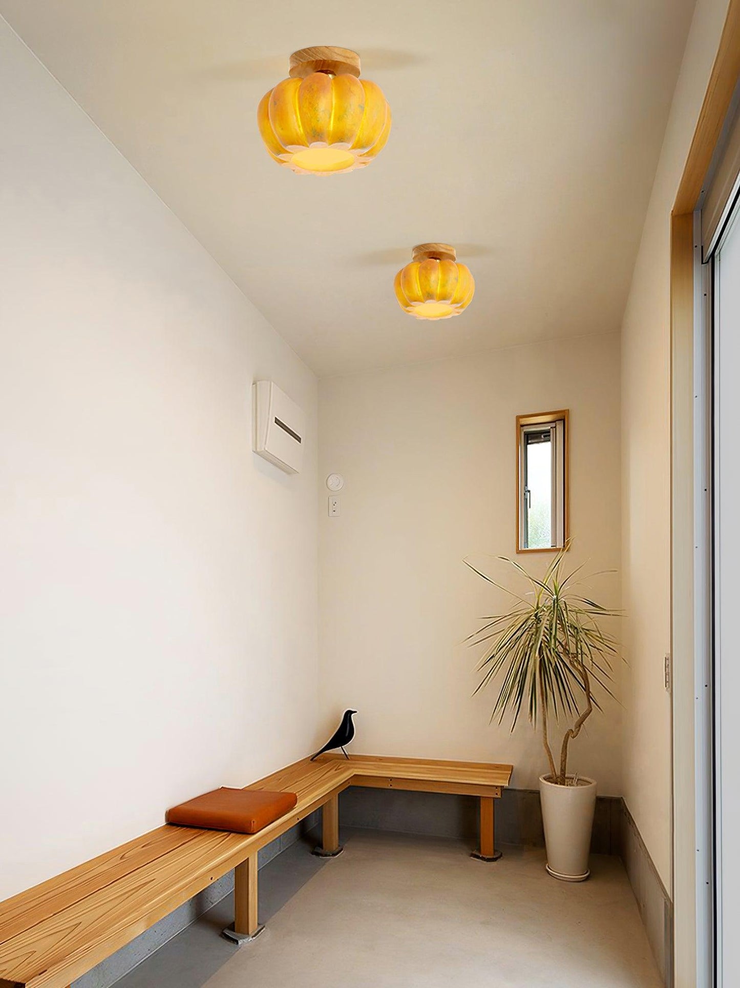 Pumpkin Ceiling Light