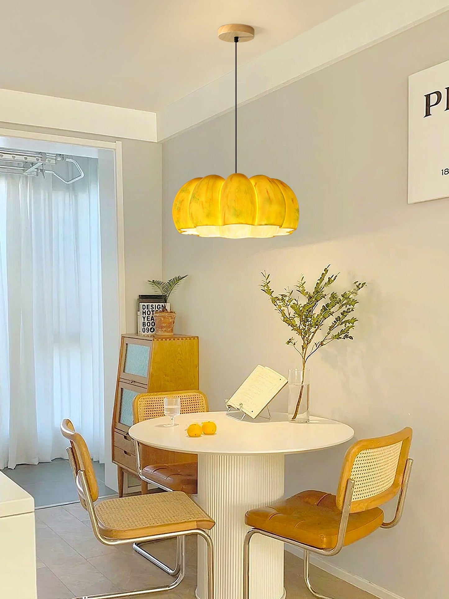 Pumpkin Pendant Light