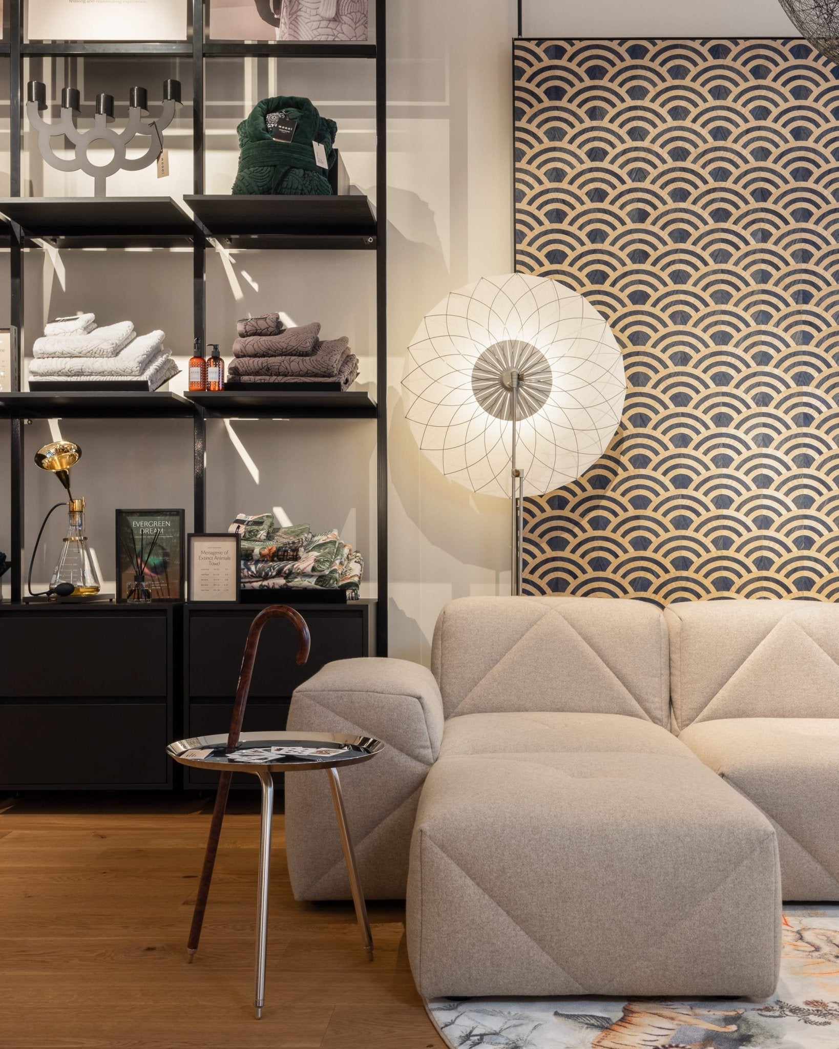 Radiant Floral Floor Lamp
