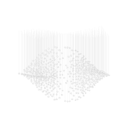 Raw Crystal Customize Chandelier