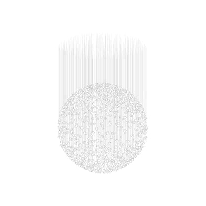 Raw Crystal Customize Chandelier