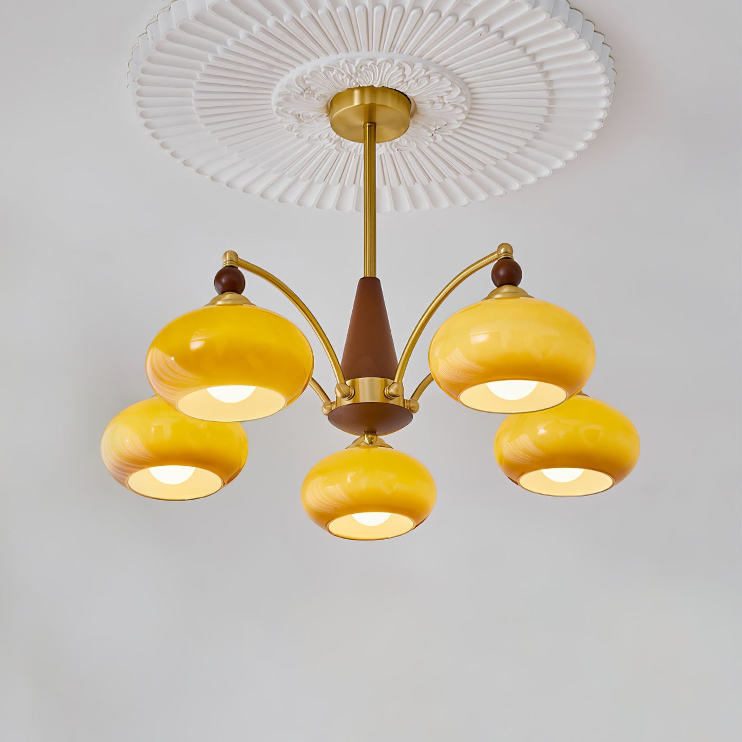 Retro Calliope Chandelier