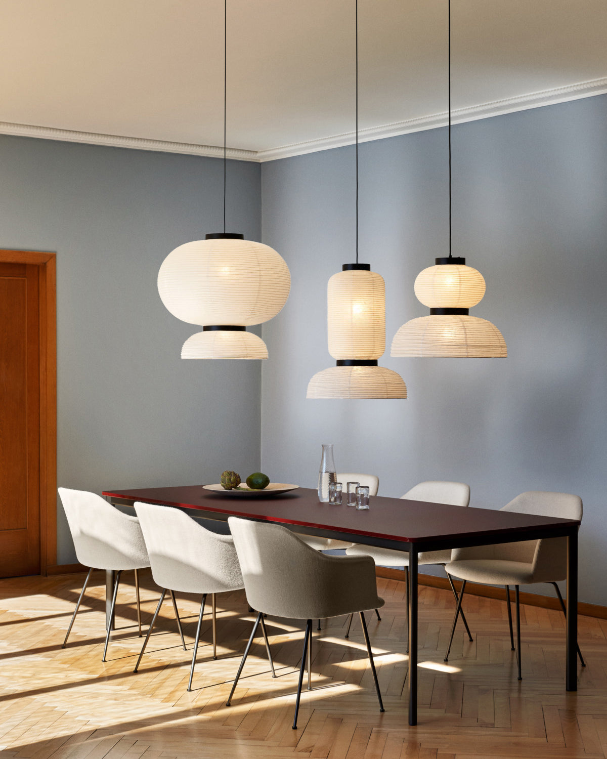 Rice Paper Lantern Pendant Swag Lamp