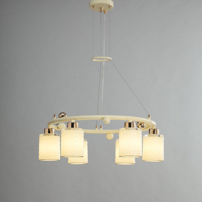 Ring Glass Cup Chandelier