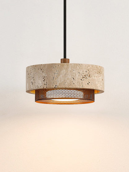 Riva Travertine Pendant Lamp