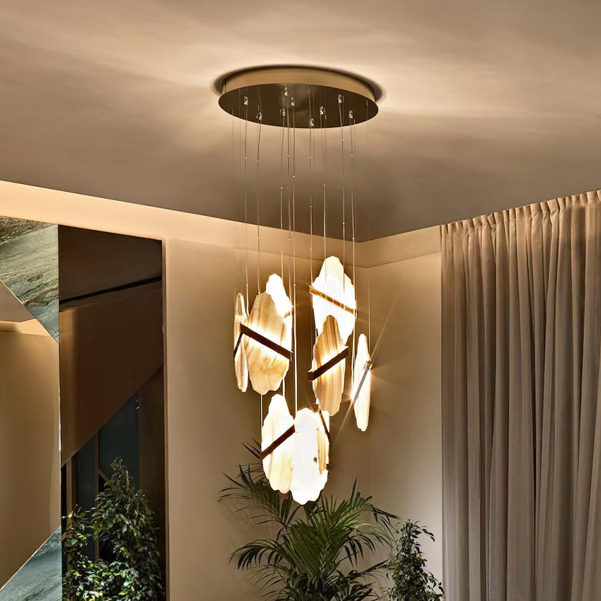 Auralith Alabaster Chandelier